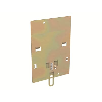 KIT DIN50022 XT1 4p PLATE DIN